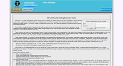 Desktop Screenshot of ismenumanager.com